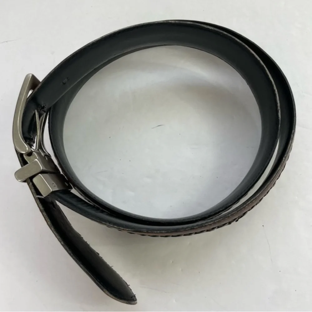 Columbia Men’s Leather Belt‎ Braided Woven Size 40